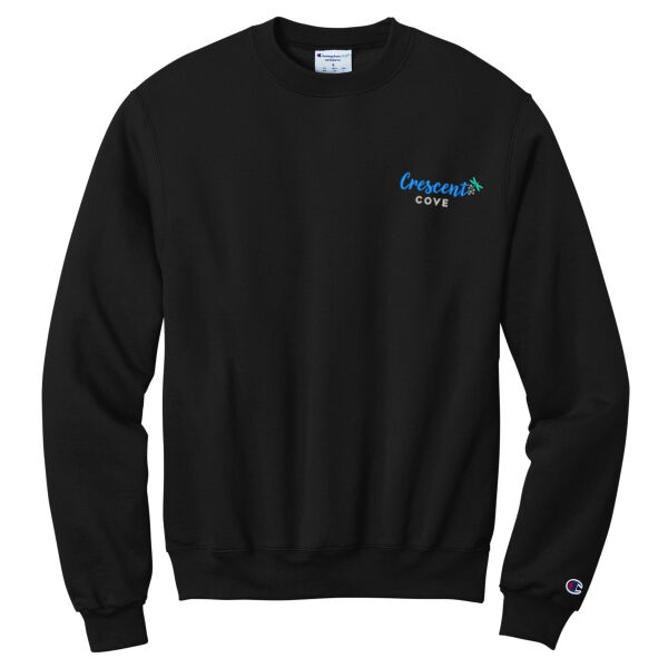 Champion Powerblend Crewneck Sweatshirt  - Embroidered Logo Thumbnail