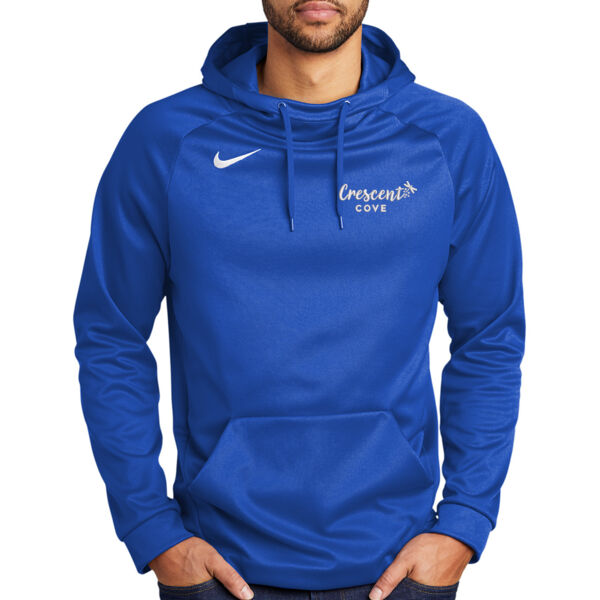 Nike Therma-FIT Pullover Fleece Hoodie - Embroidered Logo Thumbnail