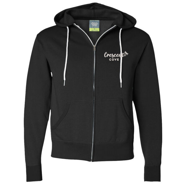 Independent Trading Co. - Lightweight Full-Zip Hooded Sweatshirt - Embroidered Logo Thumbnail