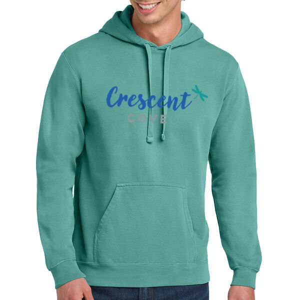 Comfort Colors Ring Spun Hooded Sweatshirt - Printed Logo Thumbnail