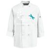 Eight Knot Button Chef Coat with Thermometer Pocket Thumbnail