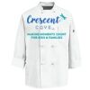 Eight Knot Button Chef Coat with Thermometer Pocket Thumbnail